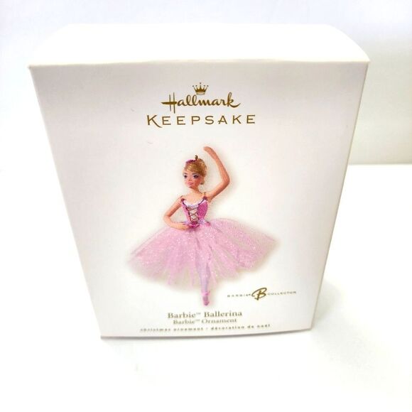 Hallmark Keepsake Christmas Ornament Barbie Ballerina Dated 2008 - Picture 1 of 5